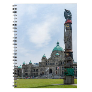 British Columbia Parlament - Victoria, Kanada Notizblock
