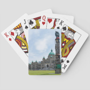 British Columbia Parlament - Victoria, Kanada Spielkarten
