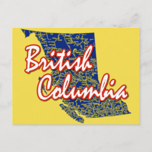 British Columbia Postkarte