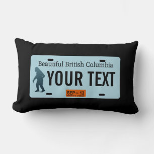 British Columbia Sasquatch License Plate Lendenkissen