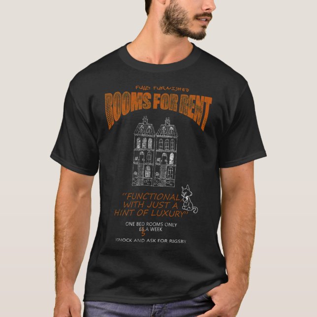 British Comedy Rising Damp Leonard Rossiter Essent T-Shirt (Vorderseite)