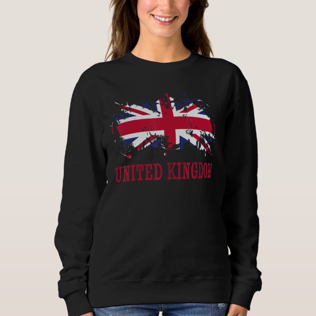 British enthusiasts for United Kingdom and United  Sweatshirt (Vorderseite)