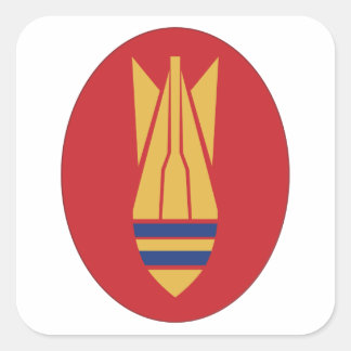 British EOD Quadratischer Aufkleber