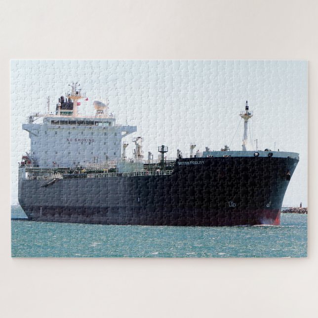 British Fidelity crude oil tanker ship Puzzle (Horizontal)