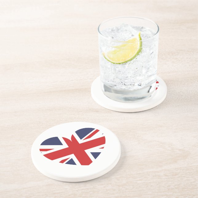 British Flag Drink Untersetzer (Seite)