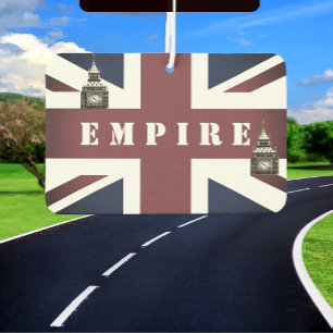 British Flag, Empire, Vereinigtes Königreich, Big  Autolufterfrischer