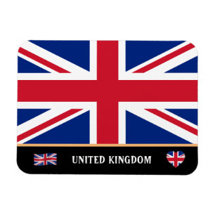 British Flag & England reisen / Vereinigtes Königr Magnet