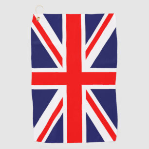 British Flag Golf Tower Golfhandtuch