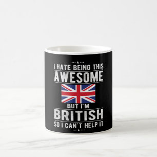 British Flag Great Britain Heritage British Roots Kaffeetasse