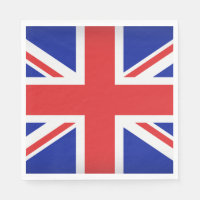 British Flag Paper Napkins
