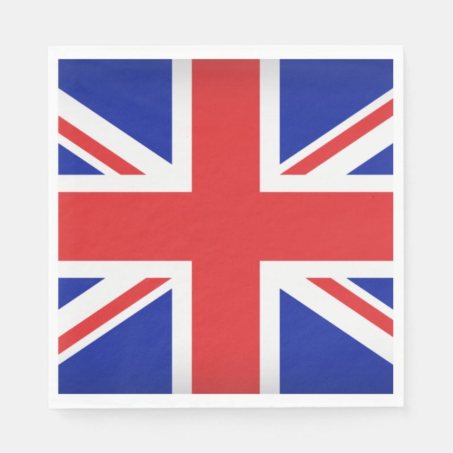 British Flag Paper Napkins Serviette (Vorderseite)