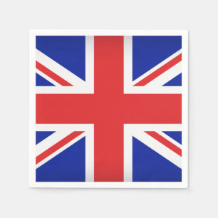 British Flag Paper Napkins Serviette