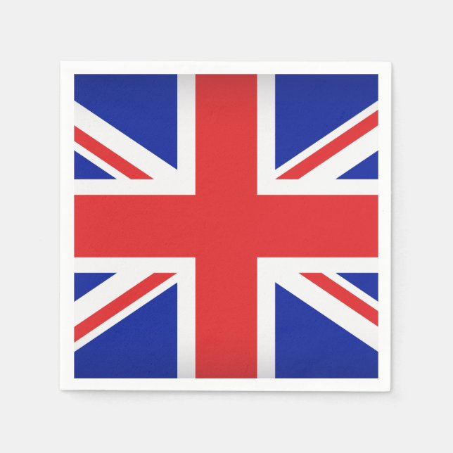 British Flag Paper Napkins Serviette (Vorderseite)