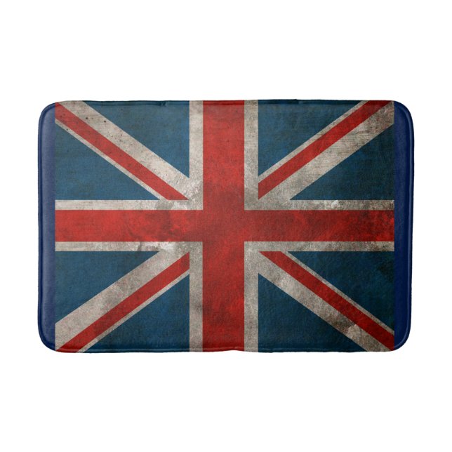 British Flag Union Jack Bath Mat Badematte (Vorderseite)