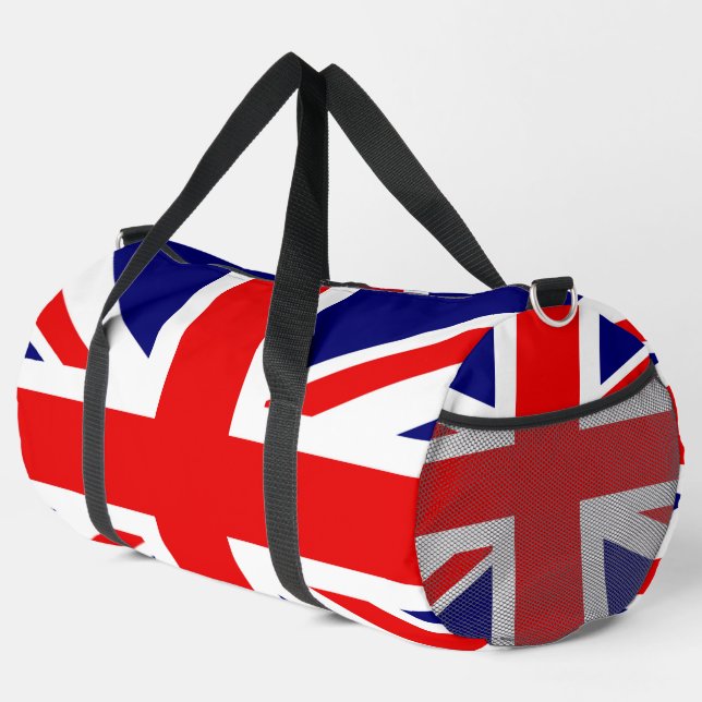 British Flag United Kingdom of England Duffle Bag (Rechte Ecke)