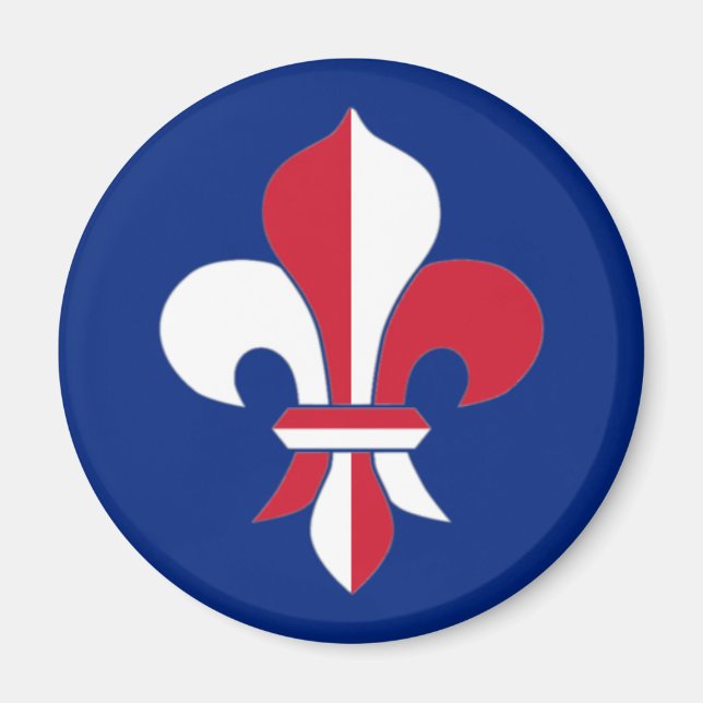 British Fleur-de-Lis Magnet (Vorne)