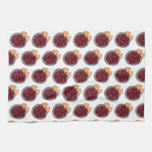 British Food Indian Takeaway Chicken Tikka Masala Geschirrtuch