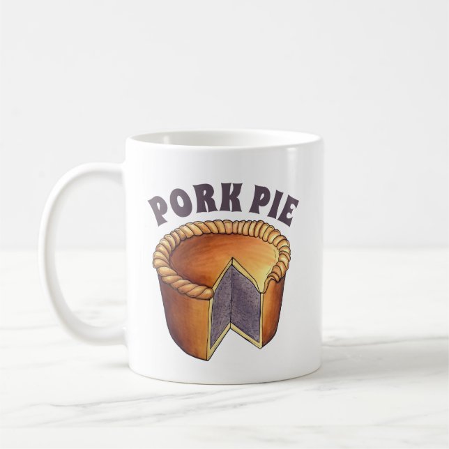 British Food Pork Pie Savory Pastry UK Cuisine Kaffeetasse (Links)