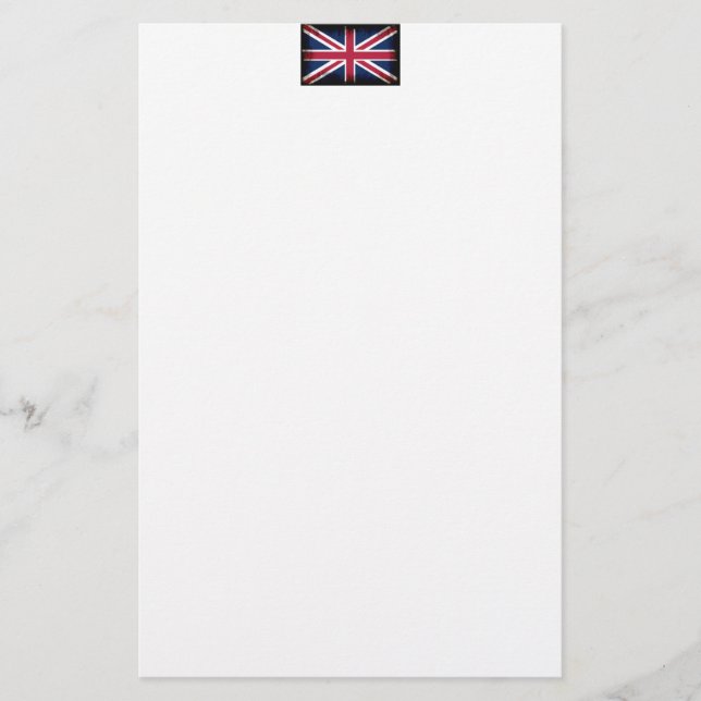 British Gewerkschaft Flag Union Jack Patriotic Des Briefpapier (Vorderseite)