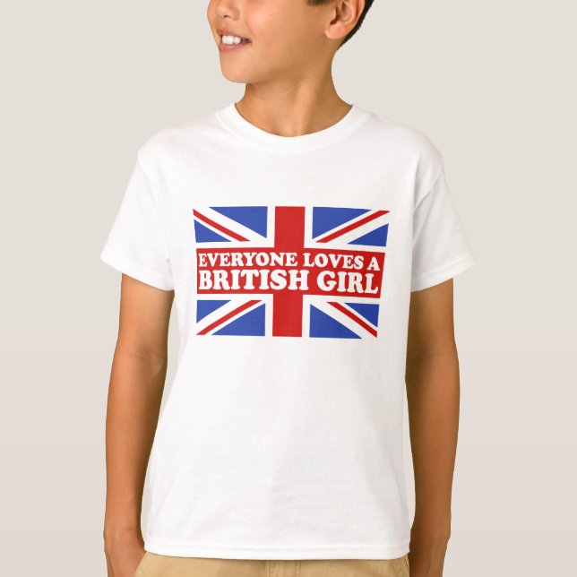 British Girl T-Shirt (Vorderseite)