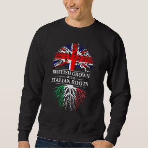 British Groots with Iran Roots Vereinigtes Königre Sweatshirt