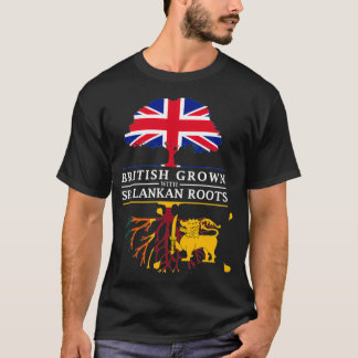 British Grown mit Sri Lankan Roots Sri Lanka Desi T-Shirt