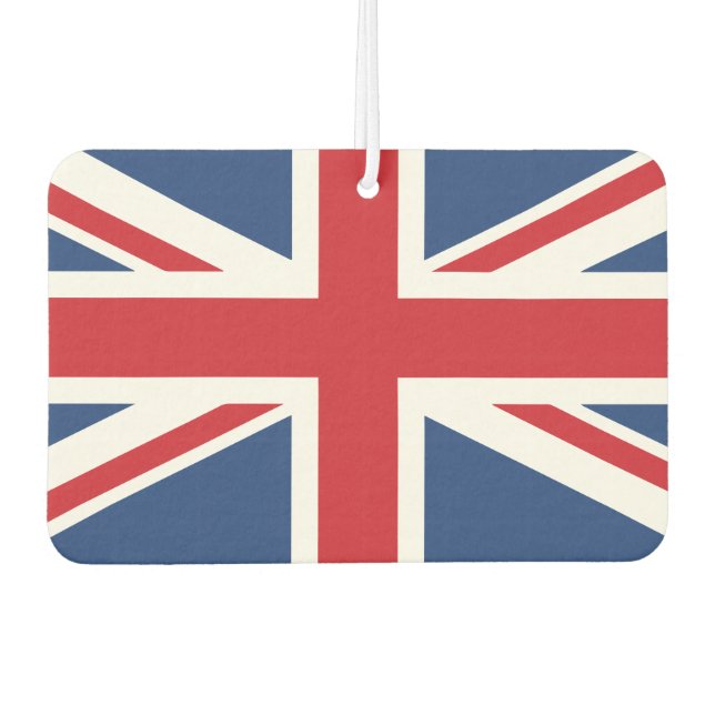 British Hearts - Union Jack Heart Air Freshener Autolufterfrischer (Vorderseite)