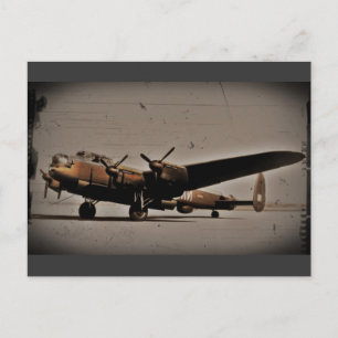 British Heavy Bomber Postkarte