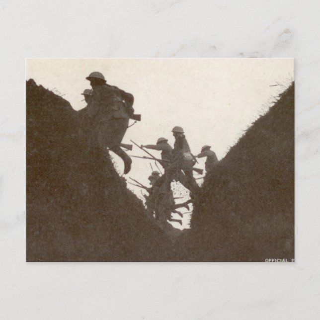 British Infantry Assault Postkarte (Vorderseite)