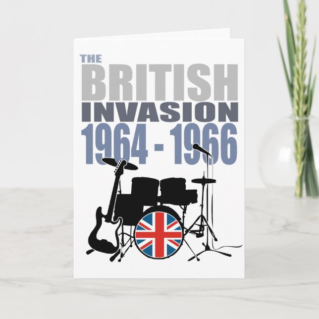 British Invasion III Karte (Vorderseite)