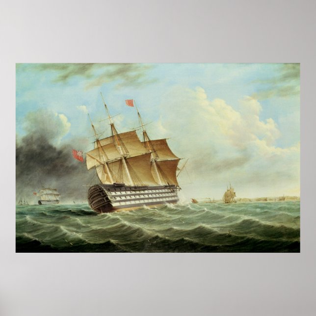 British Man-o' War Poster (Vorne)