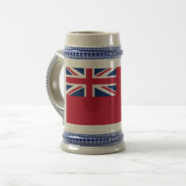 British Merchant Navy Red Ensign Tasse oder Tumble