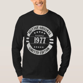 British Original 1977, limitierte Auflage! T-Shirt