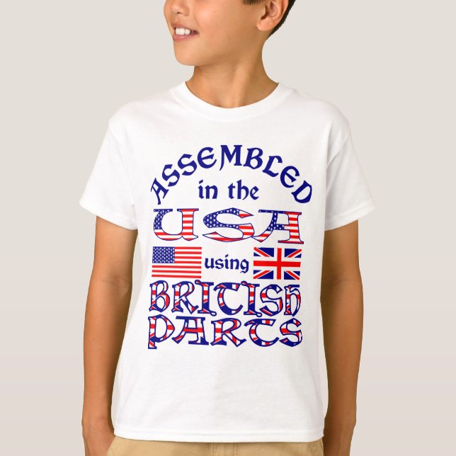British Parts Front T-Shirt (Vorderseite)