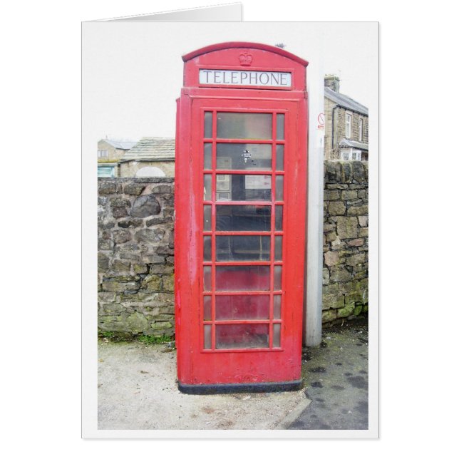 British Phone Box (Vorne)