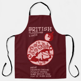 British Plowman Mittagessen Schürze