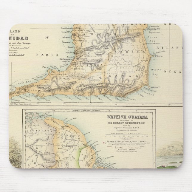 British Possessions an der Nordostküste Mousepad (Vorne)