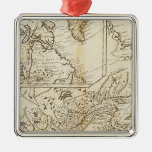British Possessions in Nordamerika 2 Ornament Aus Metall
