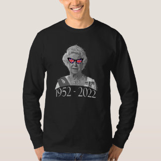 British Queen Monarchy 70 Jahre Bestehen Platinum  T-Shirt