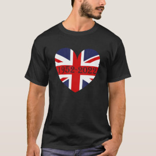 British Queen Monarchy 70 Jahre Bestehen Platinum T-Shirt