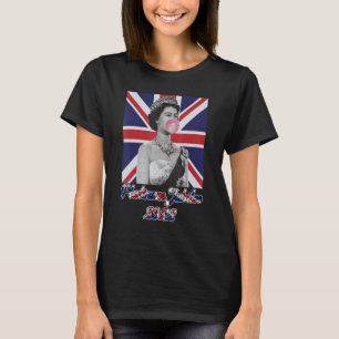 British Queen Monarchy Platinum Jubilee 70. Anniv T-Shirt