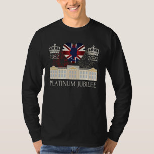 British Queen Monarchy Platinum Jubilee 70. Anniv T-Shirt