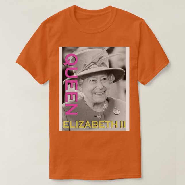 British Queens Platinum Jubilee - Ehrung der Eli T-Shirt (Design vorne)