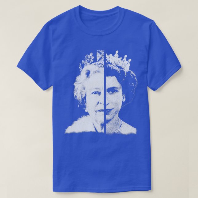 British Queens Platinum Jubilee - Ehrung der Eli T-Shirt (Design vorne)