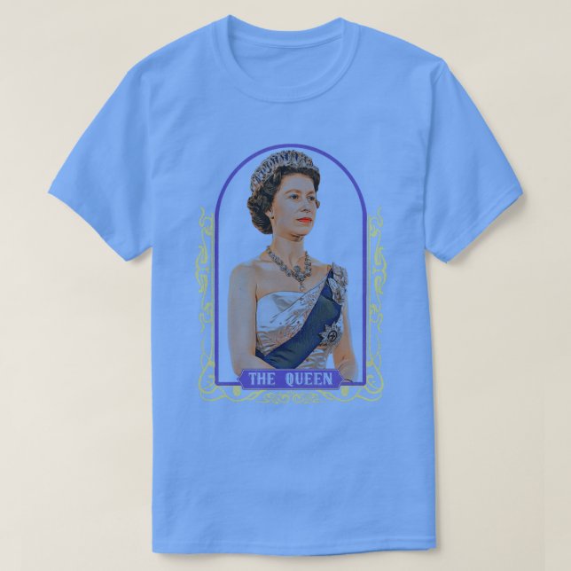 British Queens Platinum Jubilee - Ehrung der Eli T-Shirt (Design vorne)