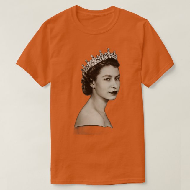 British Queens Platinum Jubilee - Ehrung der Eli T-Shirt (Design vorne)