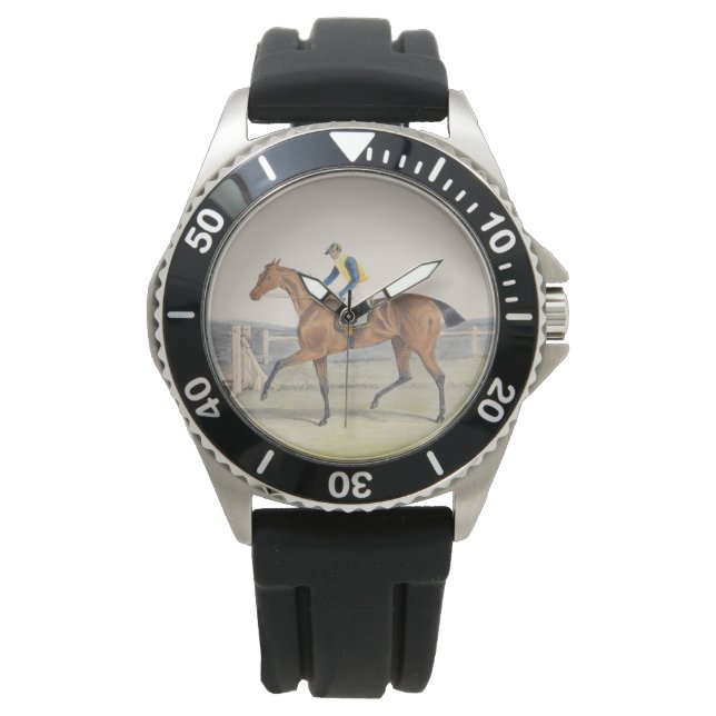 British Racehorse (Die Herzogin) Armbanduhr (Vorderseite)