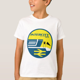 British Rail Intercity Classic Train Enthusiast T-Shirt