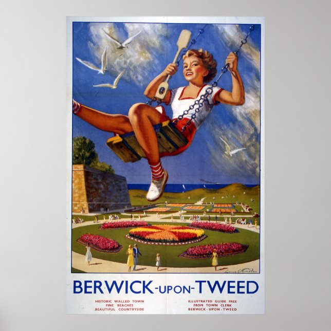 British Railways Berwick-upon-Tweed Poster (Vorne)