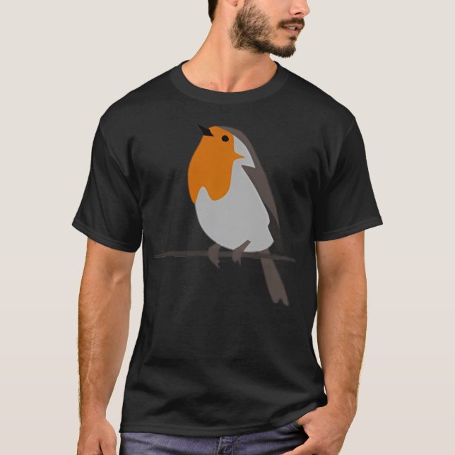 British Robin T-Shirt (Vorderseite)